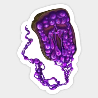 Ghost Toast and Jelly Sticker